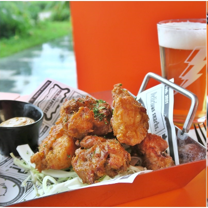 Mouth-watering fried chicken